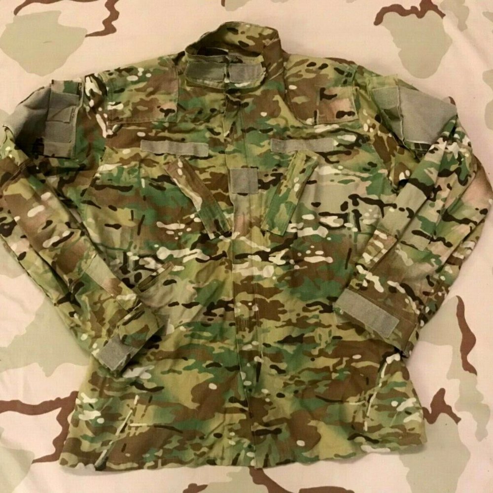 US ARMY OCP MULTICAM Flight Combat Aircrew Coat Size X-Large Regular XL/R